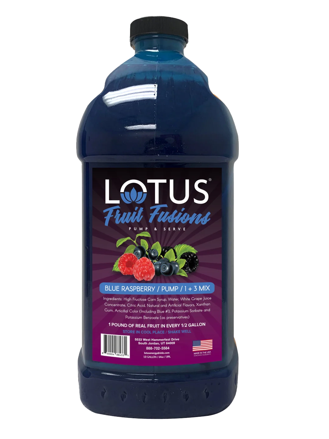 Blue Raspberry Fruit Fusion – Slay Beverages