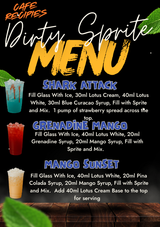 Module C- Energy Dirty Sodas- Make Sheet